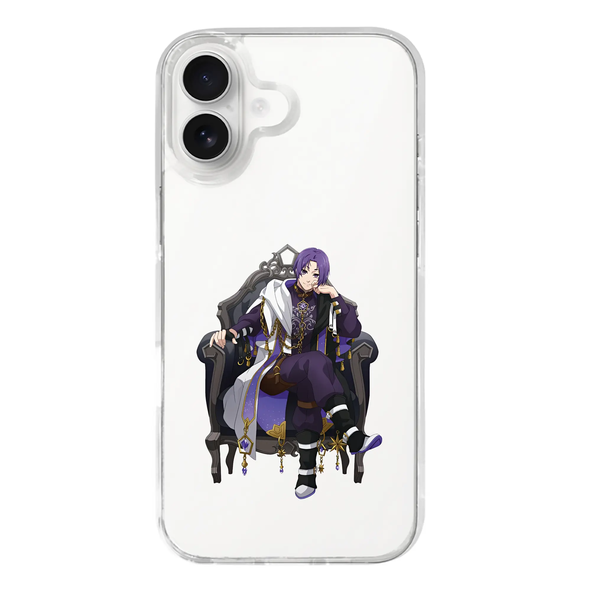 ブルーロック グッズ 御影 玲王 - iPhone 17シリーズ 透明スマホケース – 薄型・耐衝撃・精密フィット保護カバー